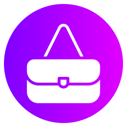 Woman bag icon