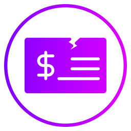 Cheque icon