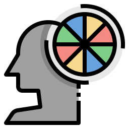 guide des couleurs Icône