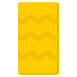 toalla de playa icono