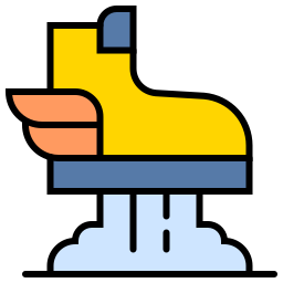 Flying boots icon
