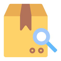 tracciamento del pacco icona