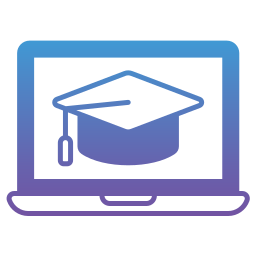 Online learning icon