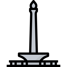 monumento nacional jacarta Ícone
