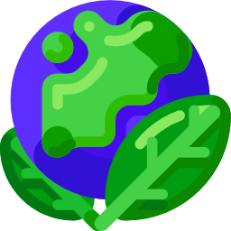 terra verde Ícone