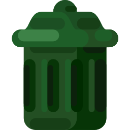 tacho de reciclaje icono