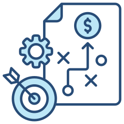 stratégie Icône