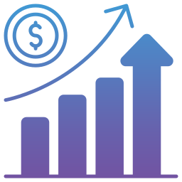 crecimiento económico icono