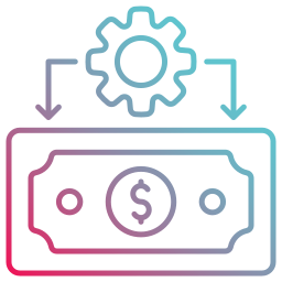 administración del dinero icono