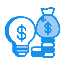 Financial idea icon