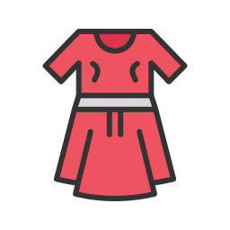 Party dress icon