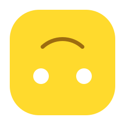 smutny ikona