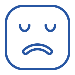 Sad icon