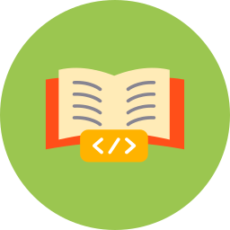 Coding book icon