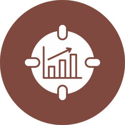 diagramme à bandes Icône