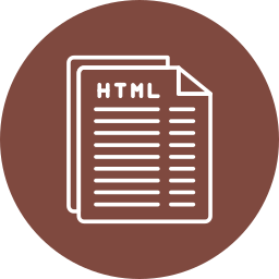html-файл иконка