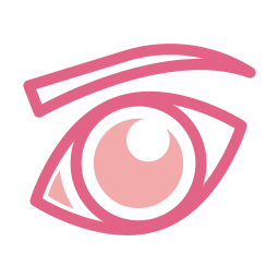 cáncer de ojo icono
