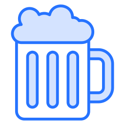 vaso de cerveza icono