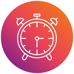 Alarm clock icon