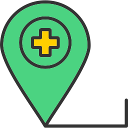 ubicación icono