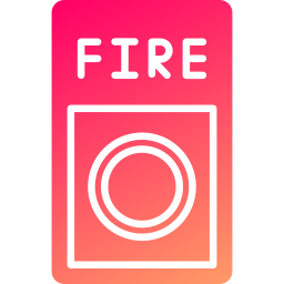 botón de fuego icono
