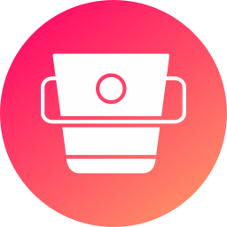 Water bucket icon