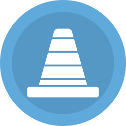 Traffic cone icon