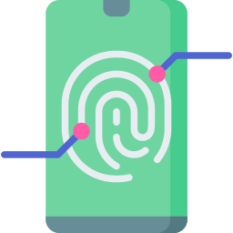Fingerprint sensor icon