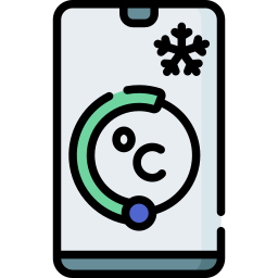 Ambient temperature sensor icon