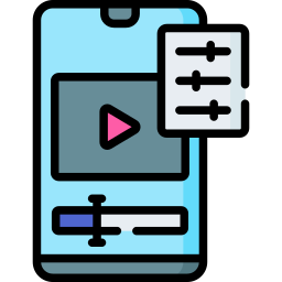 Video editing icon