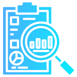 análisis de datos icono