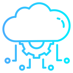 Cloud computing icon