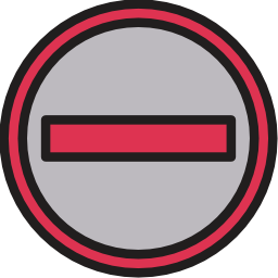 No entry icon