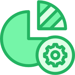 diagramme circulaire Icône