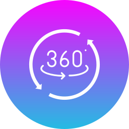 360度 icon