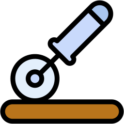 Pizza cutter icon