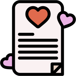 Love letter icon