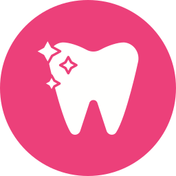 Clean tooth icon