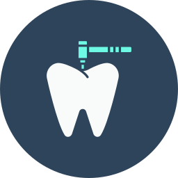 broca de dente Ícone