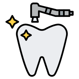 limpieza dental icono