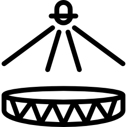 pierścień cyrkowy ikona