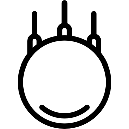 anillo aéreo icono