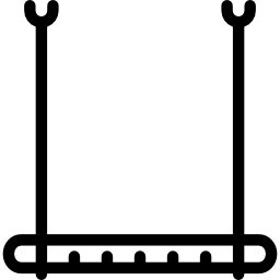 barra del trapezio icona