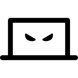 laptop spion icoon