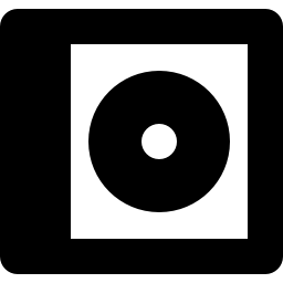 компакт-диск в коробке иконка