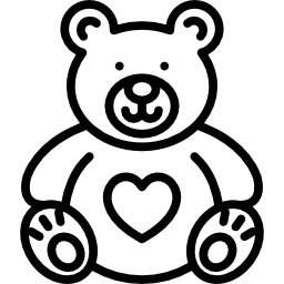 schöner teddybär icon