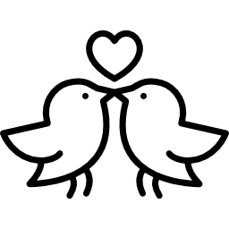 liebe vögel icon