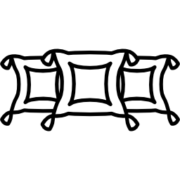 almofadas decorativas Ícone