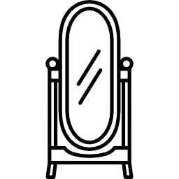 Напольное зеркало иконка