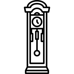 zegar dziadka ikona